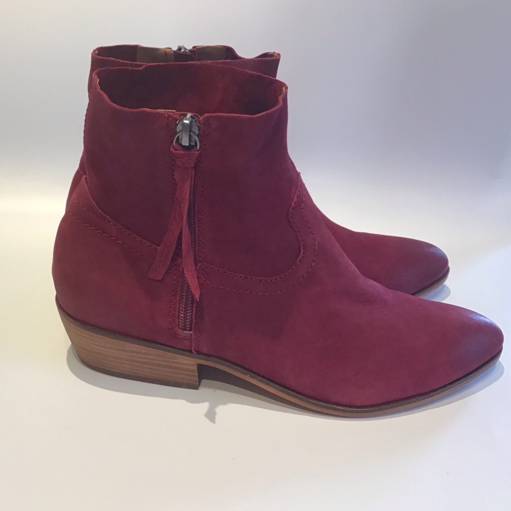 Frye🌹Rubie ZIP Raspberry size 9.5 NEW - Picture 8 of 8